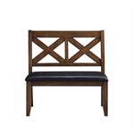DINING BENCH - BROWN