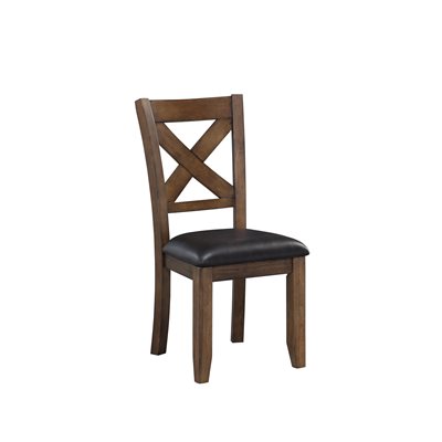 DINING CHAIR - BROWN