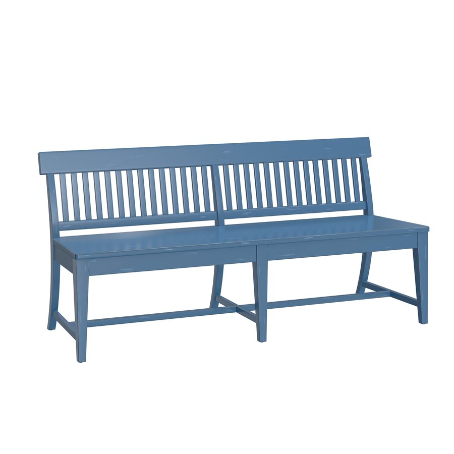 DINING BENCH BLUE