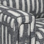 2P RECLINER - BLACK PATTERN