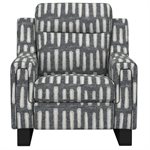 2P RECLINER - BLACK PATTERN