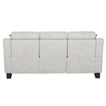 2P SOFA W / DROP DOWN TABLE, STORAGE DRAWER & 2 PILLOWS - CREAM