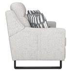 2P SOFA W / DROP DOWN TABLE, STORAGE DRAWER & 2 PILLOWS - CREAM
