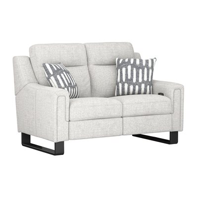 2P LOVESEAT W / 2 PILLOWS - CREAM