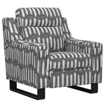 2P RECLINER - BLACK PATTERN