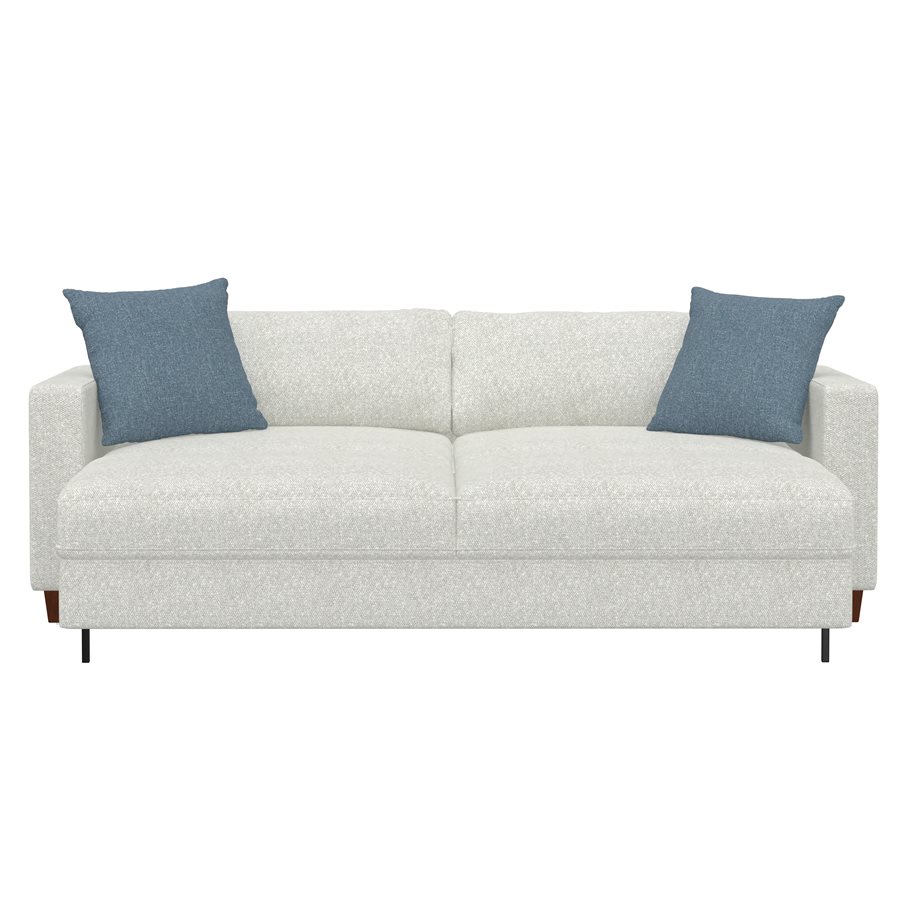 POP UP SLEEPER SOFA W / 2 PILLOWS GRAY