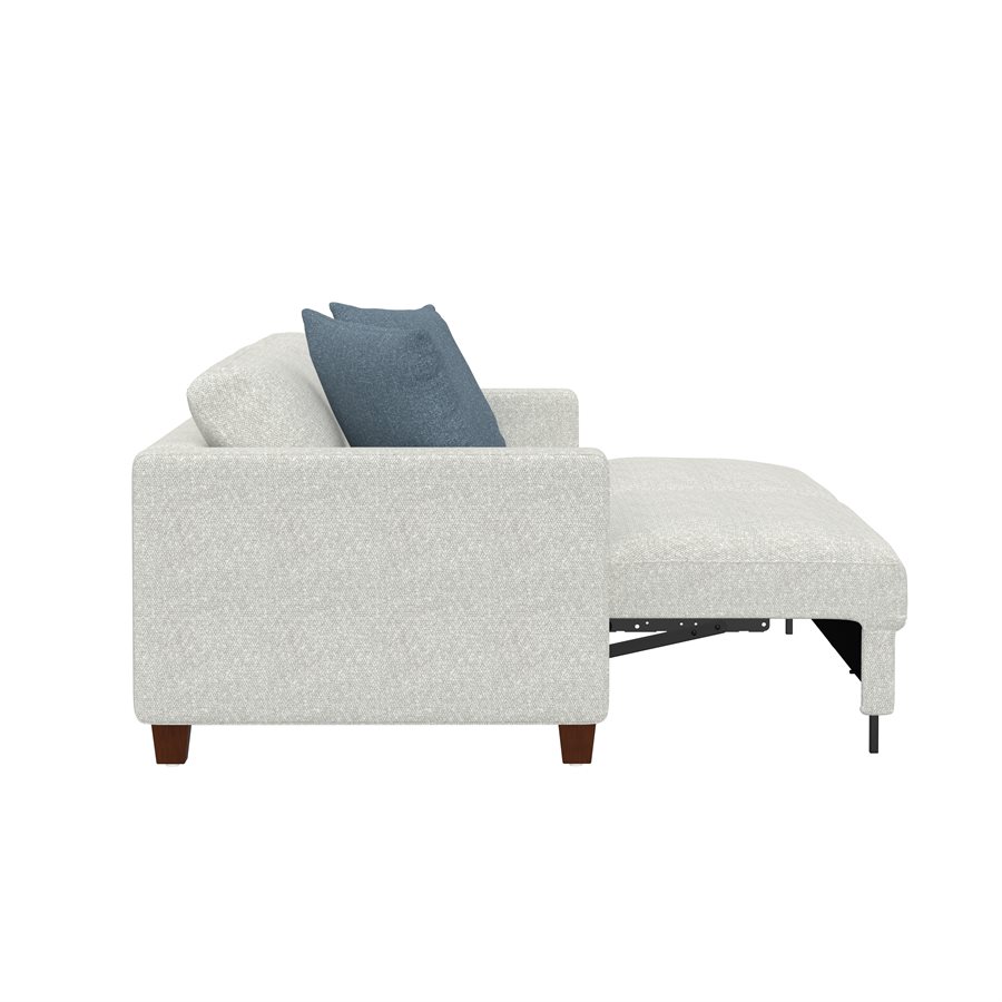 POP UP SLEEPER SOFA W / 2 PILLOWS GRAY