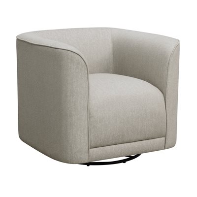 SWIVEL ACCENT CHAIR-GREY