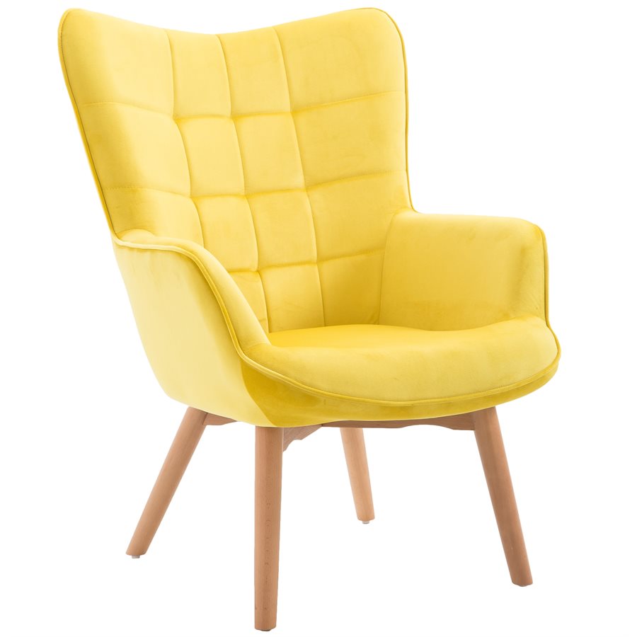 ACCENT CHAIRYELLOW