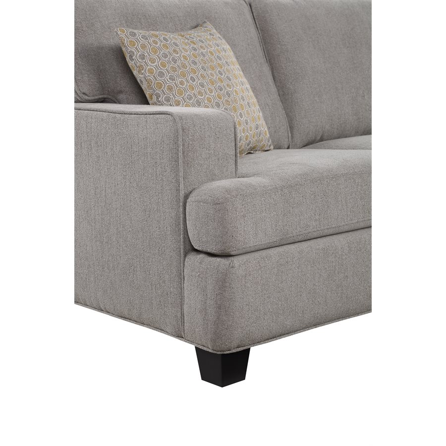 SOFA W / 2 PILLOWSLIGHT GREY