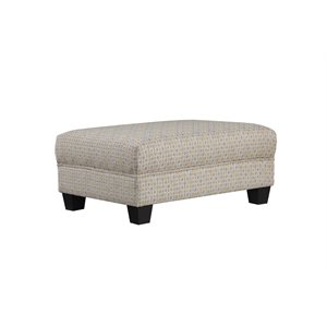 OTTOMAN-YELLOW / GREY MULTI