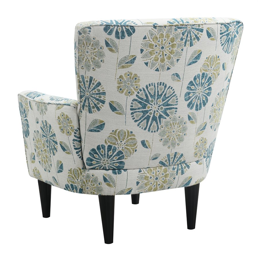 ACCENT CHAIRTEAL MULTI