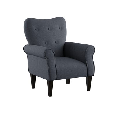 ACCENT CHAIR- NAVY BLUE