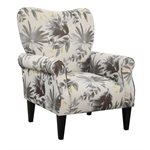 ACCENT CHAIR-GREY MULTI