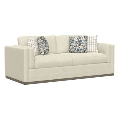SOFA W / 4 PILLOWS - CREAM