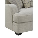 ANALIESE-3PC SECTIONAL W / 4 PILLOWS - LSF AND RSF CORNER - CREAM