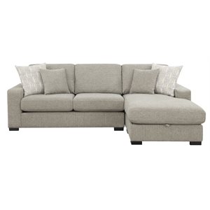 RSF STORAGE CHAISE W / 2 PILLOWS-GREY