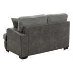 RSF LOVESEAT W / 3 PILLOWS-GREY
