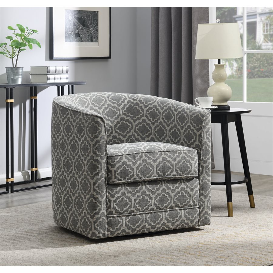 SWIVEL CHAIRGREY MULTI