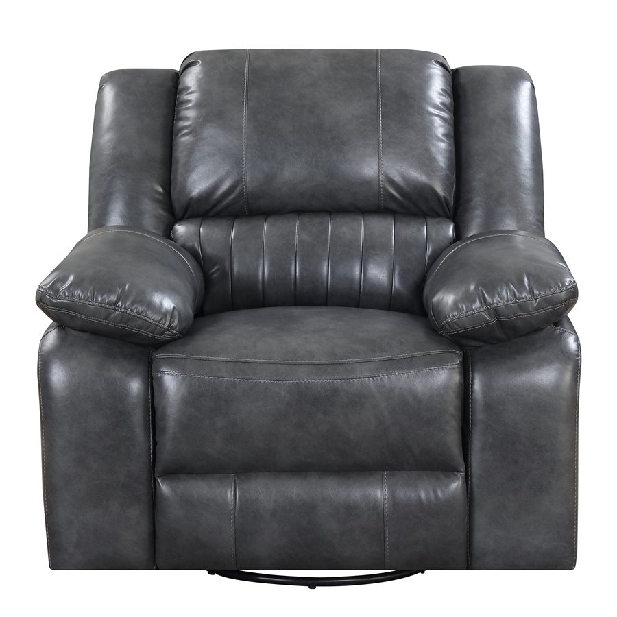SWIVEL GLIDER RECLINERGREY