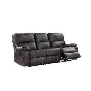 POWER SOFA W / USB POWER OUTLET-GREY