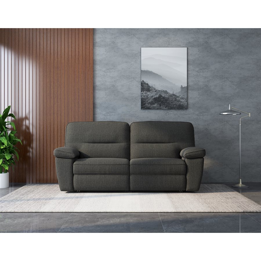 ALBERTA 2PC RECLINING LOVESEAT LSF RECLINER RSF RECLINER GREY